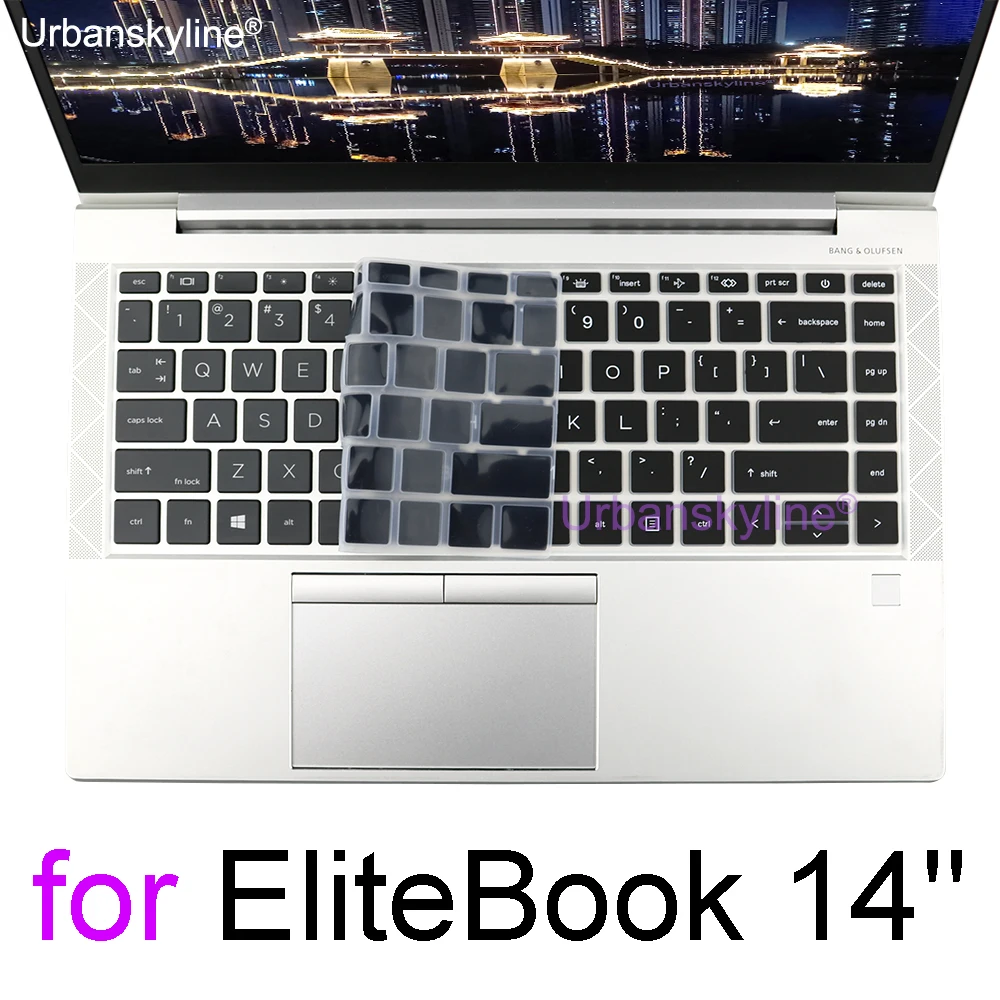 Klavye kapağı HP EliteBook X360 1040 G10 640 G10 645 G9 840 G7 845 G6 745 G5 G4 G3 G2 Folio Silikon Koruyucu Kılıf 14