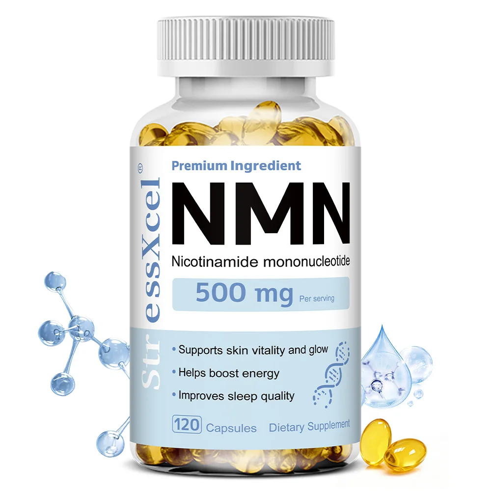 NMN 500mg 캡슐 - 노화 방지, 세포 재생, 에너지 증진, 근육,