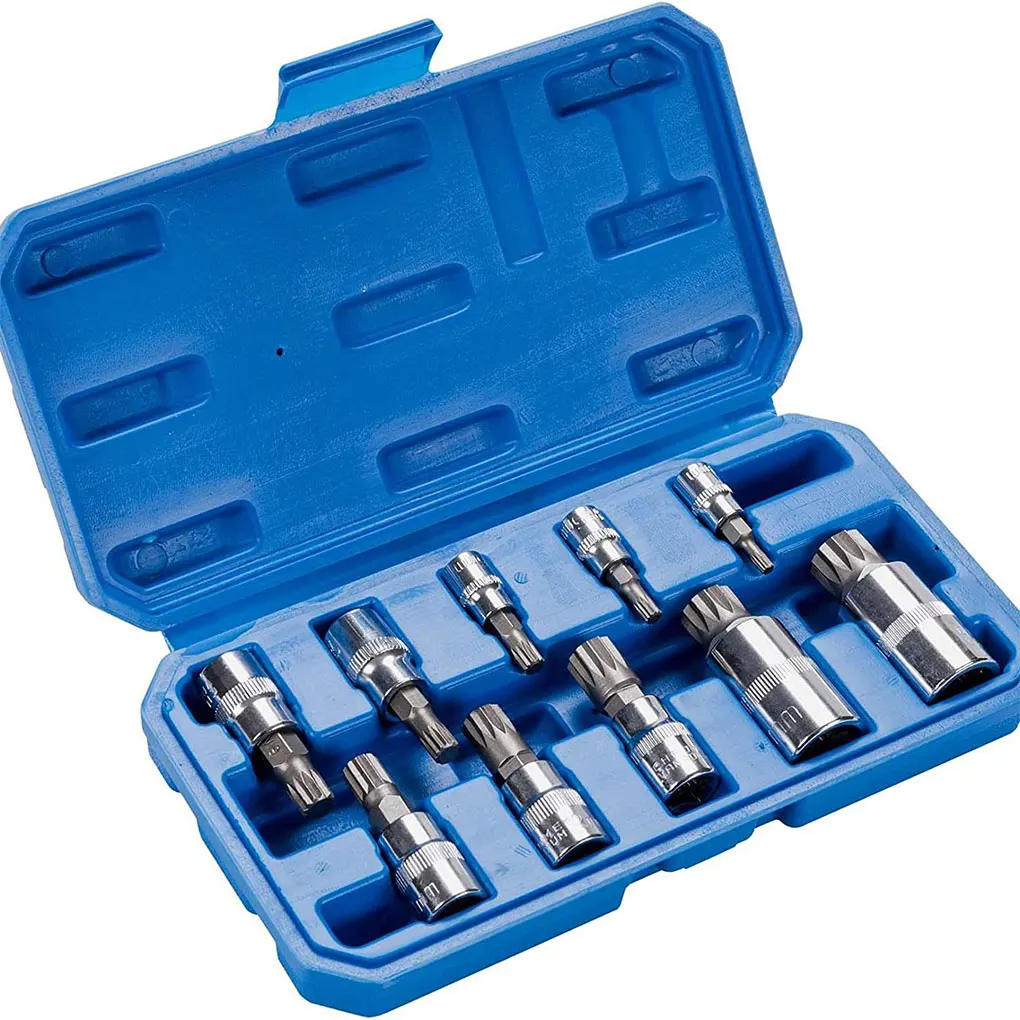 

1/4 -3/8-1/2 Drive Star To-rx Plus Bit Socket Set Socket Set Socket Set Tamper To-rx Bit Socket Set