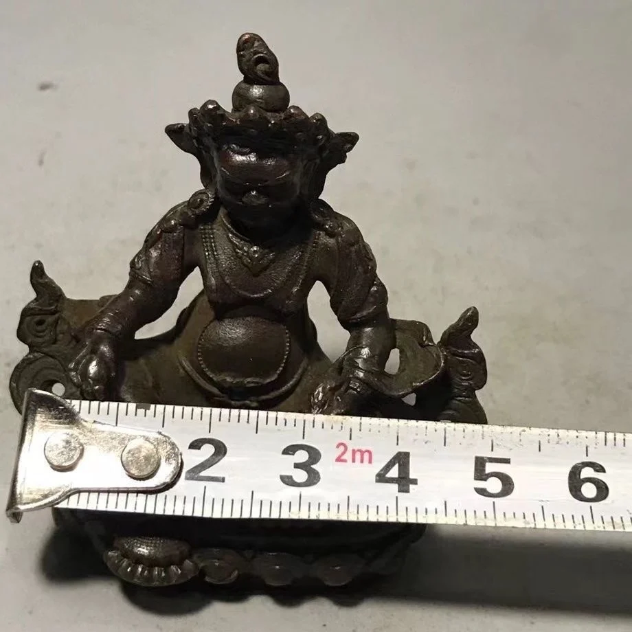 Unearthed Old Objects, Immovable Ming Wang, Huang Caishen, Buddha Statue, Goods, Old Bronze Statues