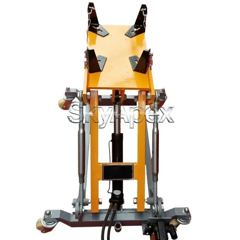 3 Ton Heavy Duty Low Profile Transmission Jack Hydraulic Gearbox Support Jack For Truck Engine And Transmission Repair