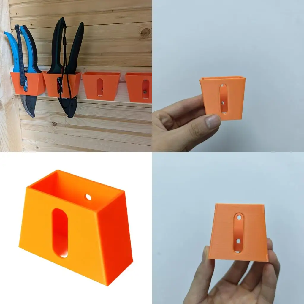 

Wall Mounted 3D Print Tool Holder Brackets With Open Slot Design For Easy Access And Space Saving Wall Mount Shelf high quality