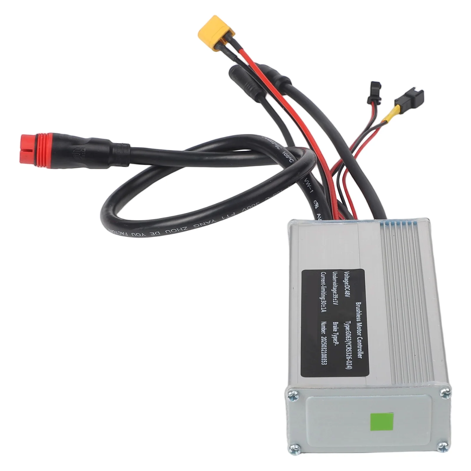 

Aluminum Alloy Brushless Controller Ebike Control System G063 Hub Controller Brushless Motor Aluminum Alloy Shell