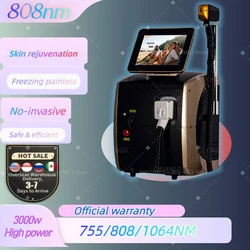 Diode Laser Hair Removal Professional Machine tecnologia novedades 2024 3 Waves epilator hair removal Ice Platinum Titanium