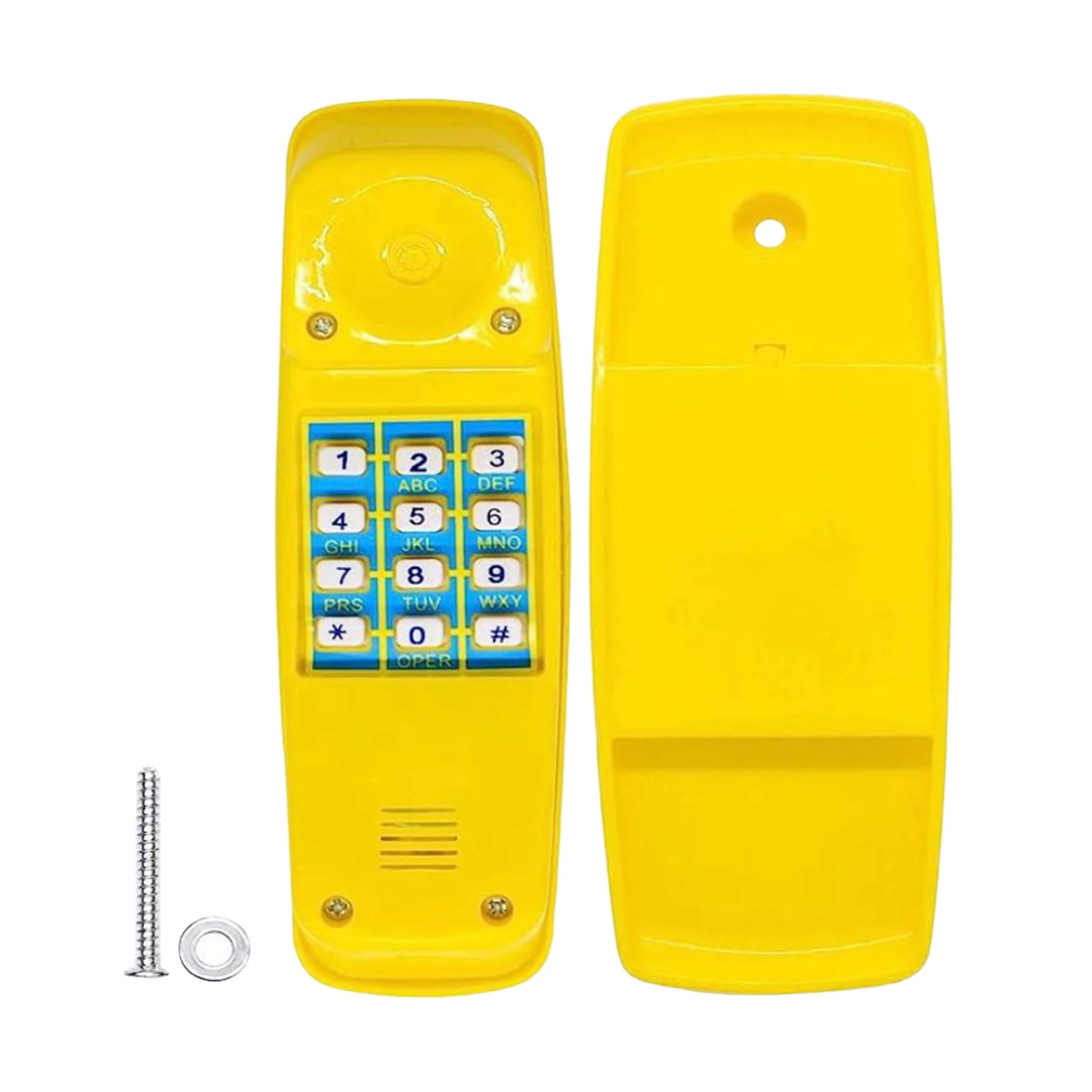 Jouet de Téléphone avec Clé Numérique, Accessoire Aire de Jeux, Jeu en Plein air Balançoire Extérieur, Téléphone en Plastique Maisonnette pour Enfant, Rouge Jouet de Téléphone avec Clé Numérique, Accessoire Aire de Jeux, Jeu en Plein air Balançoire Extérieur, Téléphone en Plastique Maisonnette pour Enfant, Rouge