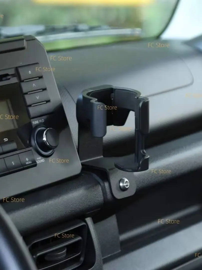 Für Jimny JB64 JB74W 2019+ 2-in-1 Getränkehalter Telefonhalterung Autohalterung Multifunktionaler Wasserbecher Getränkeständer Halterung – Detail 1