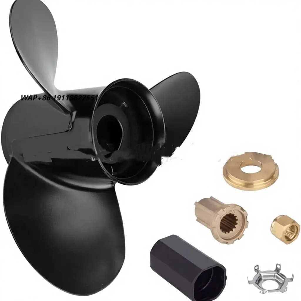 New High Strength Aluminum 15 Spline Propeller 14 1/4x21P Fit Outboard Engine Dongrini