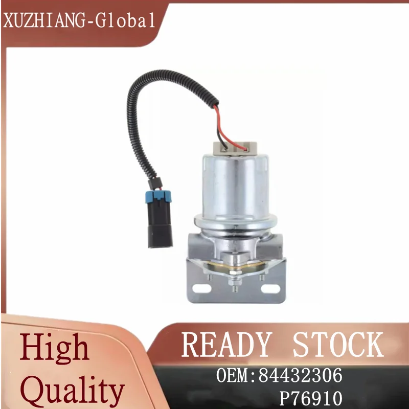 

84432306 P76910 12V Fuel Pump 84432306 For New Holland CR920 CX860 CR9070 VL6040 Case 7010 8010 9010