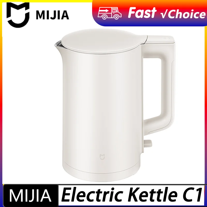 NEW MIJIA Electric Kettle C1 Fast Hot boiling Stainless 1500W Water Kettle Teapot 1.5L Electric Kettles For Home 220V CN