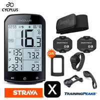 CYCPLUS M1 GPS Bicycle Computer Bike Speedometer Cycling ANT+ Cadence Sensor Heart Rate Monitor For Garmin Strava