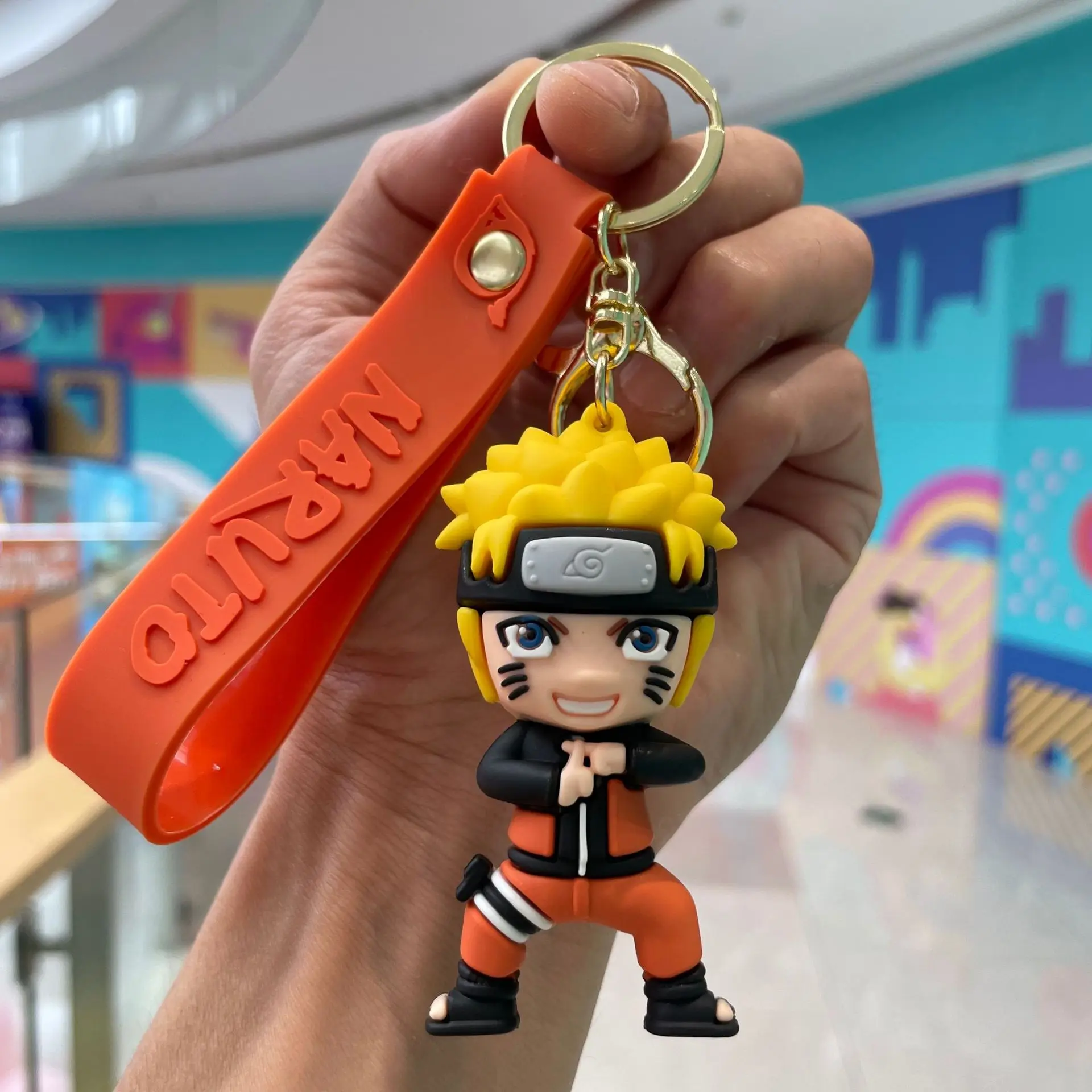 Anime NARUTO Key Chains Uchiha Itachi Hatake Kakashi Keychain Cartoon Cute Doll Fashion Bag Car Pendant Figure for Unisex Gifts