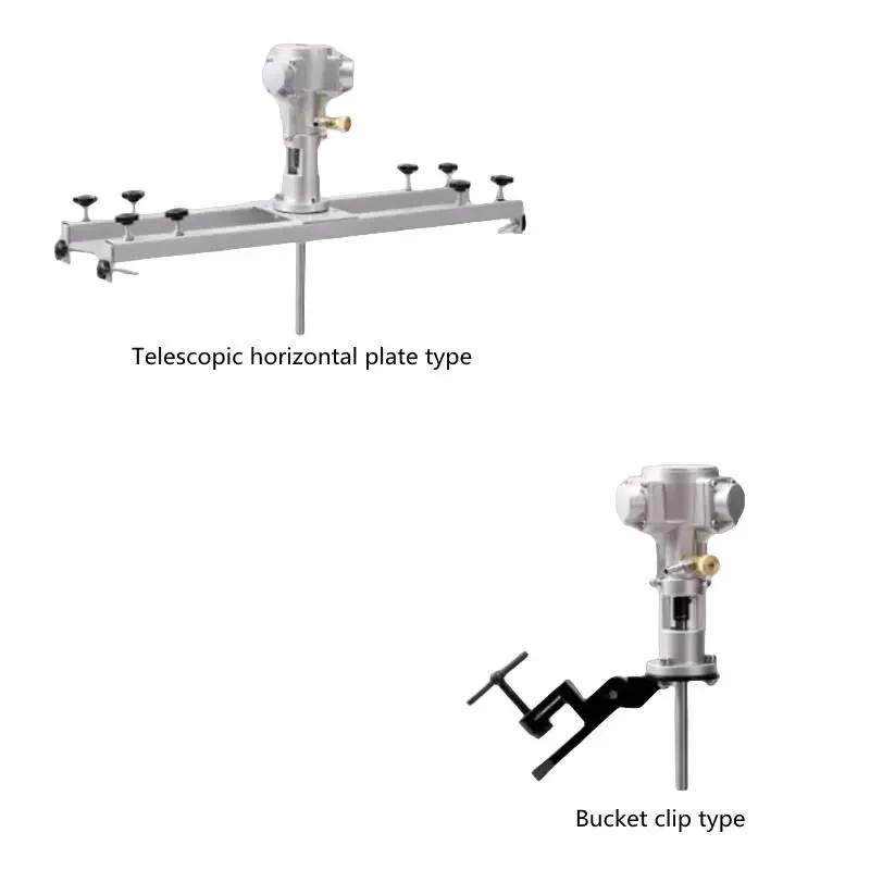Mieszalnik pneumatyczny poziomy 50/60 galonów, przemysłowy, w pełni automatyczny, ze stali nierdzewnej do farb, sprzęt chemiczny ze stopu aluminium.