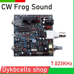 V3 Frog Sound 7.023MHz CW Transceiver Receiver Telegraph HAM Radio Receive Transmit QRP Machine Shortwave Radio Station