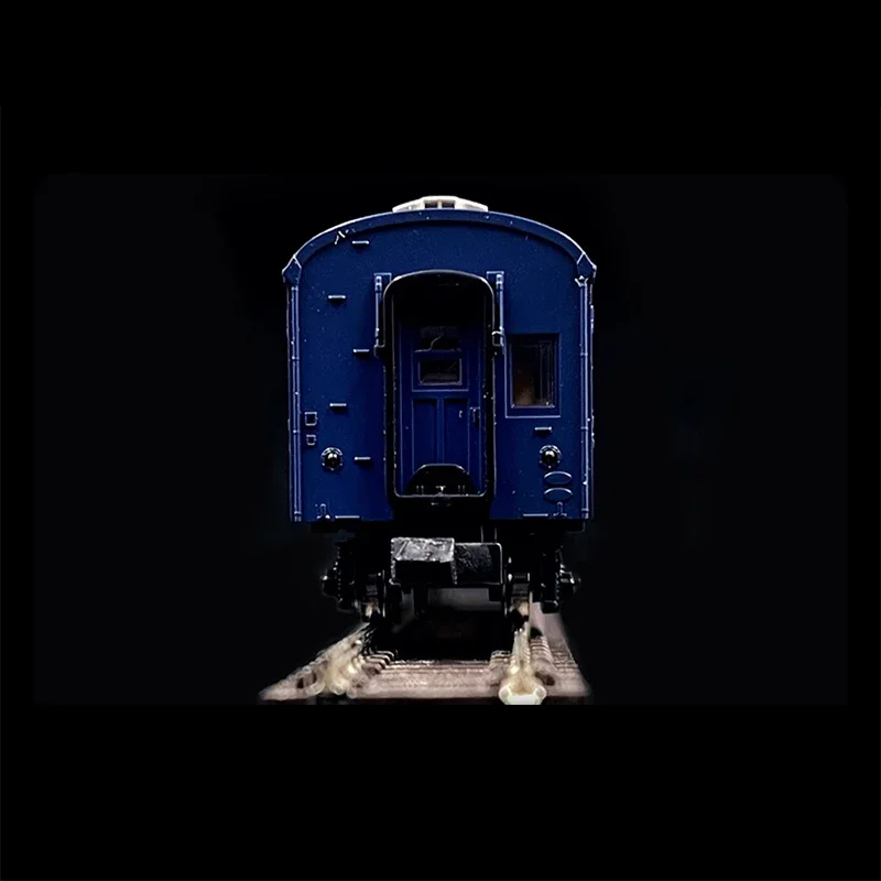 TOMIX-Modèle de train à l'échelle N, ensemble de 6 sections, voiture de rail de passager de la série 1/150, jouet bleu, 98779