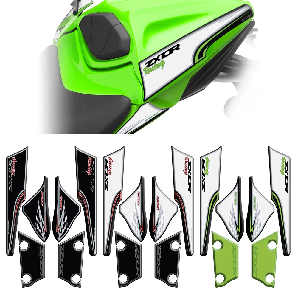 

Motorcycle Front Fender Protection Stickers Rear Fairing Protector Gel Paint Protection Decal Kit For KAWASAKI ZR10R NINJA 2011