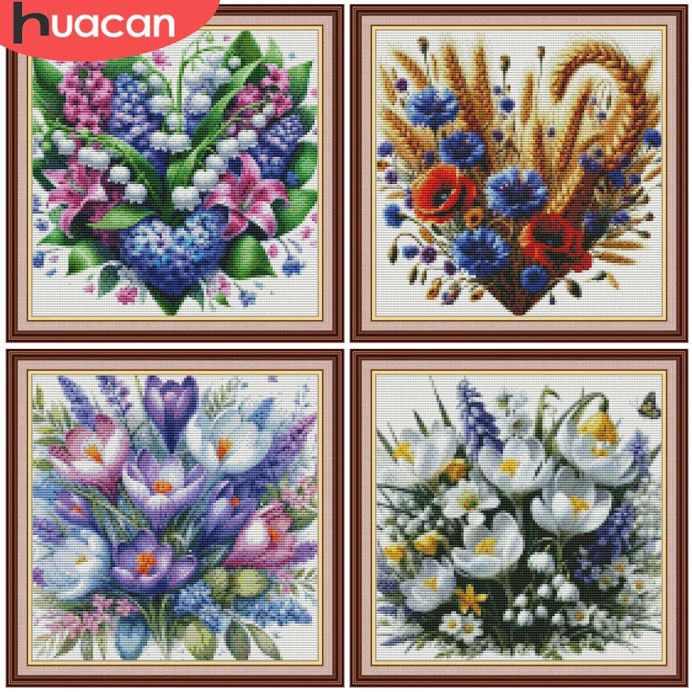 Embroidery Guide Paper - HUACAN 11CT Çapraz Nokta Nakış Kitleri