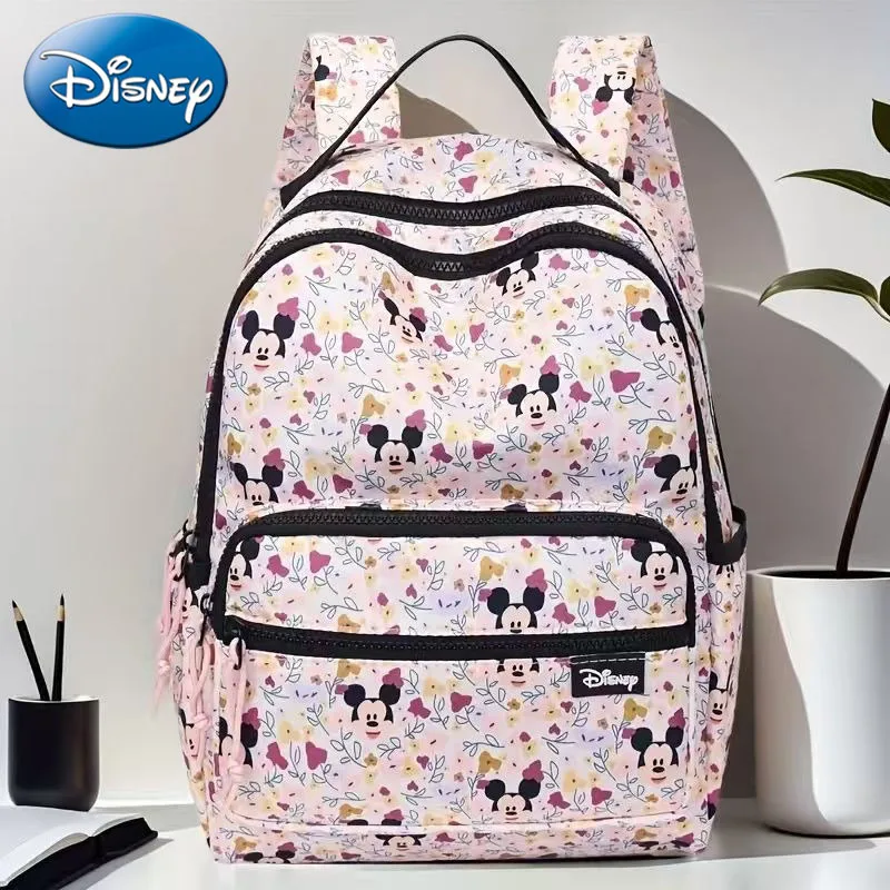 

Рюкзак унисекс с принтом Микки Диснея, большая школьная сумка для студентов, повседневная дорожная сумка и сумка для мамы