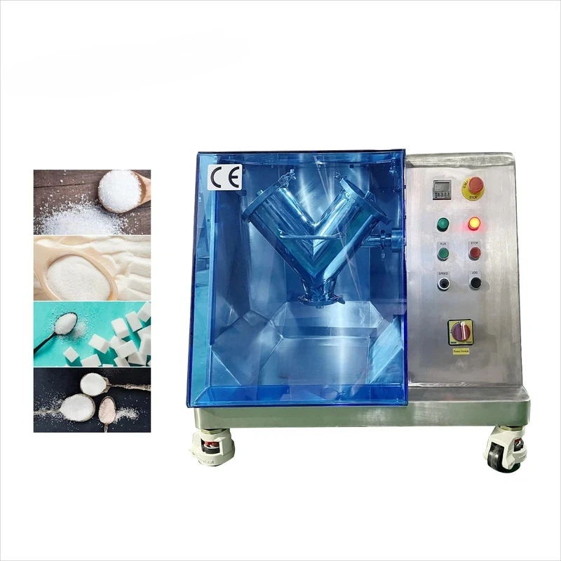 high quality Industrial Milk Powder Sugar Sucrose Glucose V Mixer