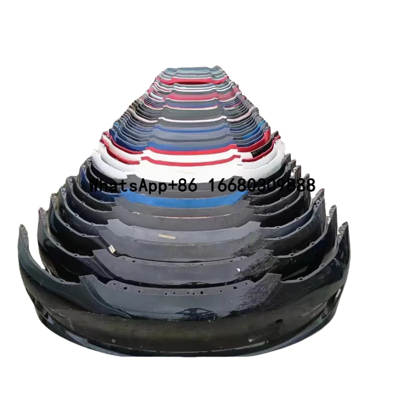 

Used Plastic Body Kit for Model S X 3 Y-Front and Rear Bumper Headlights Grille Hood Fender Parking Sensor