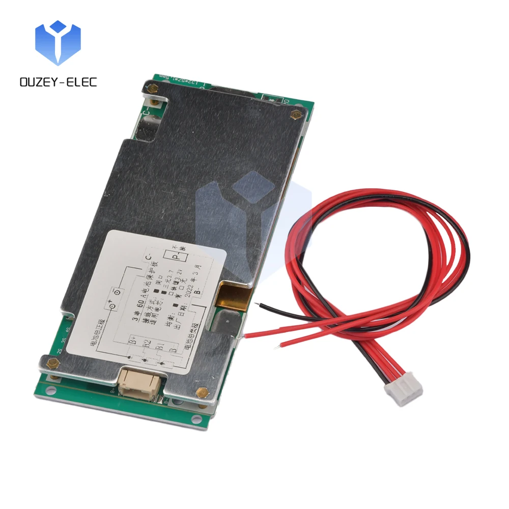 3S 4S 80A Lithium Battery Charging Protection Board Same Port/Split Port Equalizing Module High Current BMS For NCM LFP Battery