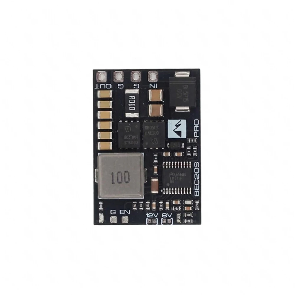 7-85V to 5.2V 8V 12V 5A Synchronous Buck BEC Power Module TVS Protection Thermal Shutdown Step Down Regulator for Aircraft Model 6