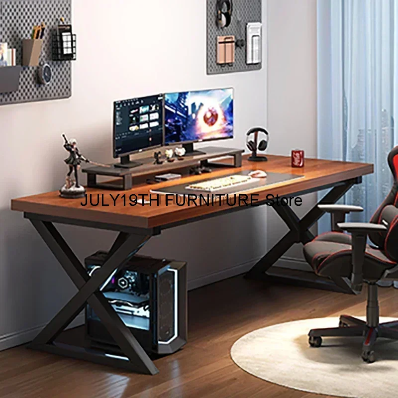 

Executive Supplies Computer Desks Student Conference Luxury Salon Gaming Desk School Floor Mesa De Computador Modern Furniture