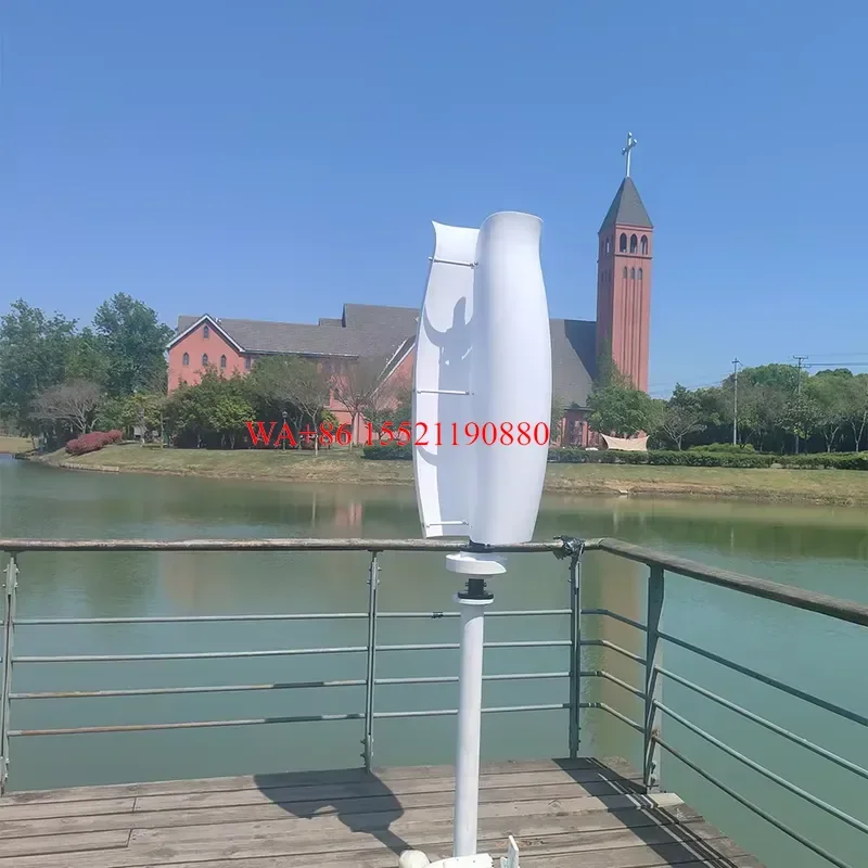 WMWMNU for Tulip Series Low Wind Speed Vertical Roof Wind Turbine Generator 24V 48V 120V 800W 10kW CE RoHS UKCA for Home and
