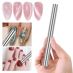 Cat's Eye Glass Bead Nail Art Magnet Stone Magnetic Rod Multi-Functional Double Headed Powerful Magnet Cat Eye Manicure Tools