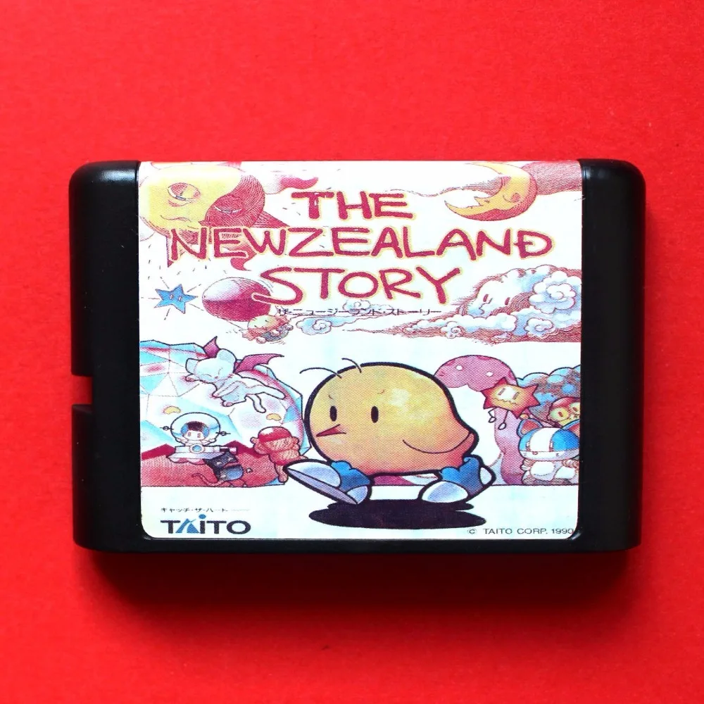 The Newzealand Story 16bit MD Game Card For Sega Mega Drive For Genesis System