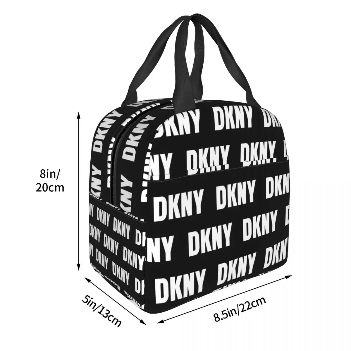 Fashion DKNYs Merch Lunch Bag Portable Insulated Canvas Cooler Bag Thermal Cold Food Picnic Tote