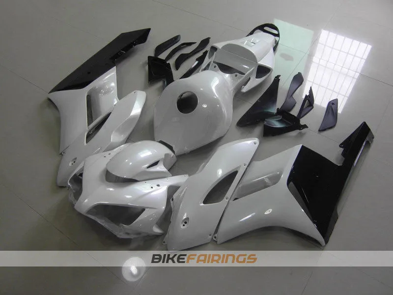 4Gifts New ABS Motorcycle Whole Fairings Kit Fit For HONDA CBR1000RR 2004 2005 04 05 Bodywork Set Custom White Black