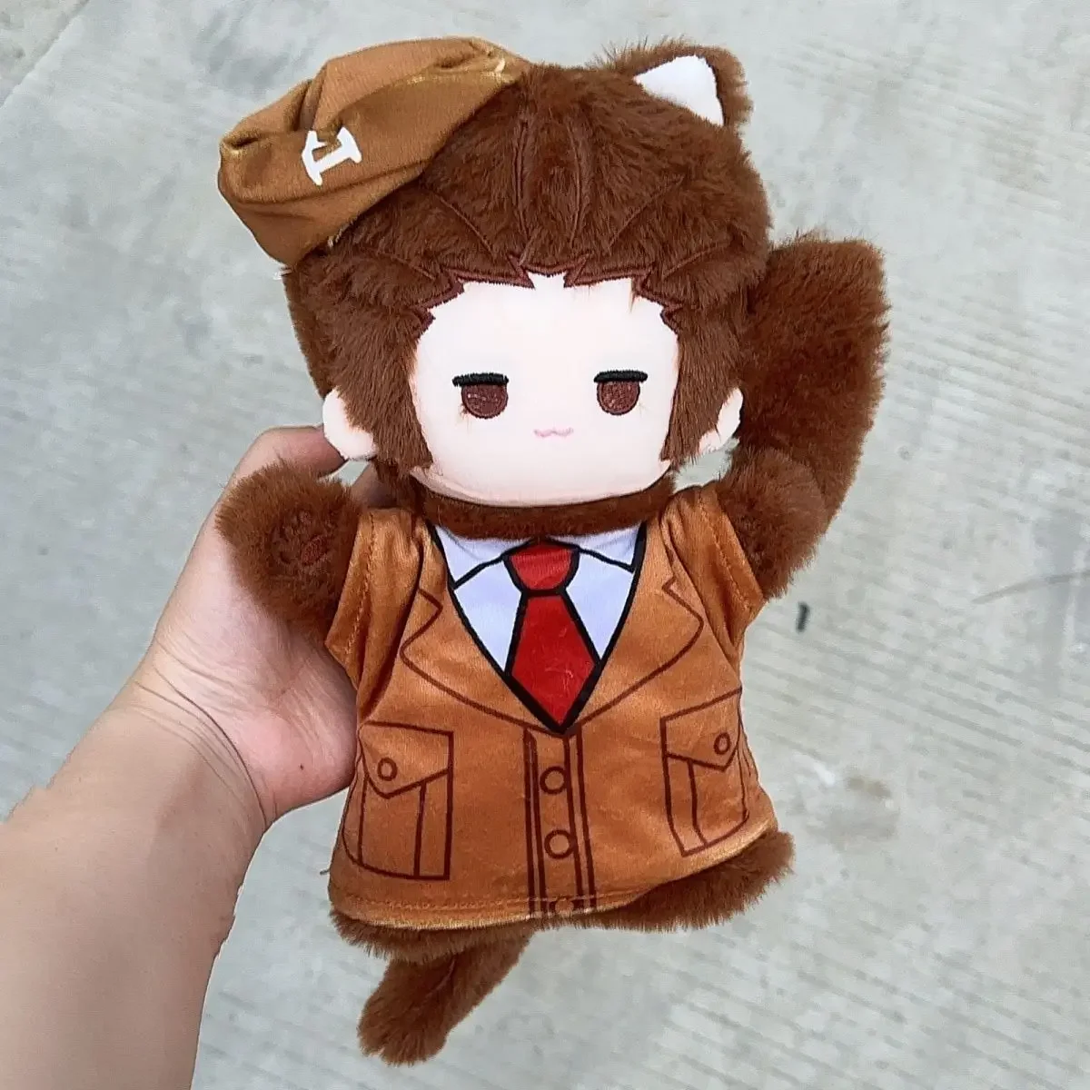 Anime Identity V Lawyer Female dancer Coordinator Jack Cosplay Tail Plush Doll Idol Body hand puppet Plushie Toys Birthday Gift