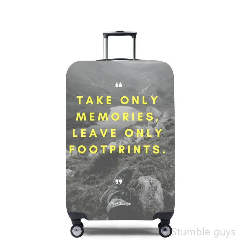 

Heavy Duty Elastic Luggage Cover Protective Dustproof Suitcase Cover Durable Travel Accessory Business & Leisure Trips Fits
