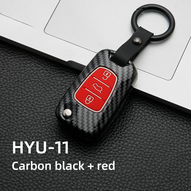 Carbon Car Remote Key Case Cover For Kia Cadenza K7 Carens Borrego Optima Picanto Morning Proceed Shuma Mohave Opirus 2009-2014