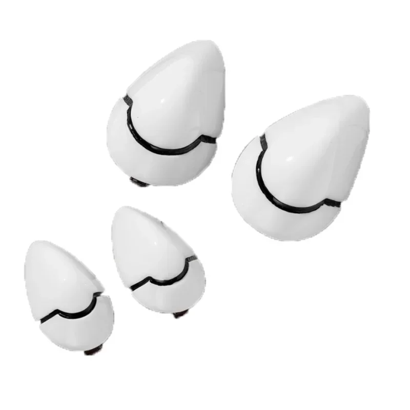 White Hair Clips Asuka Langley Soryu Roleplay Headdress Anime EVA Hair Clips Rei Ayanami Cosplay Halloween Resin Hair Props