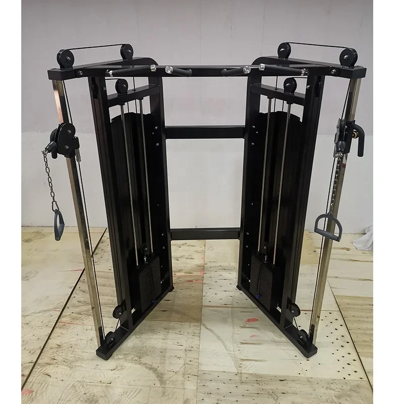

# l Gym Fitness Equipment Multiple Cable Pulley System Squat Power Cage Rack Functional Trainer Smith With Weight Stack