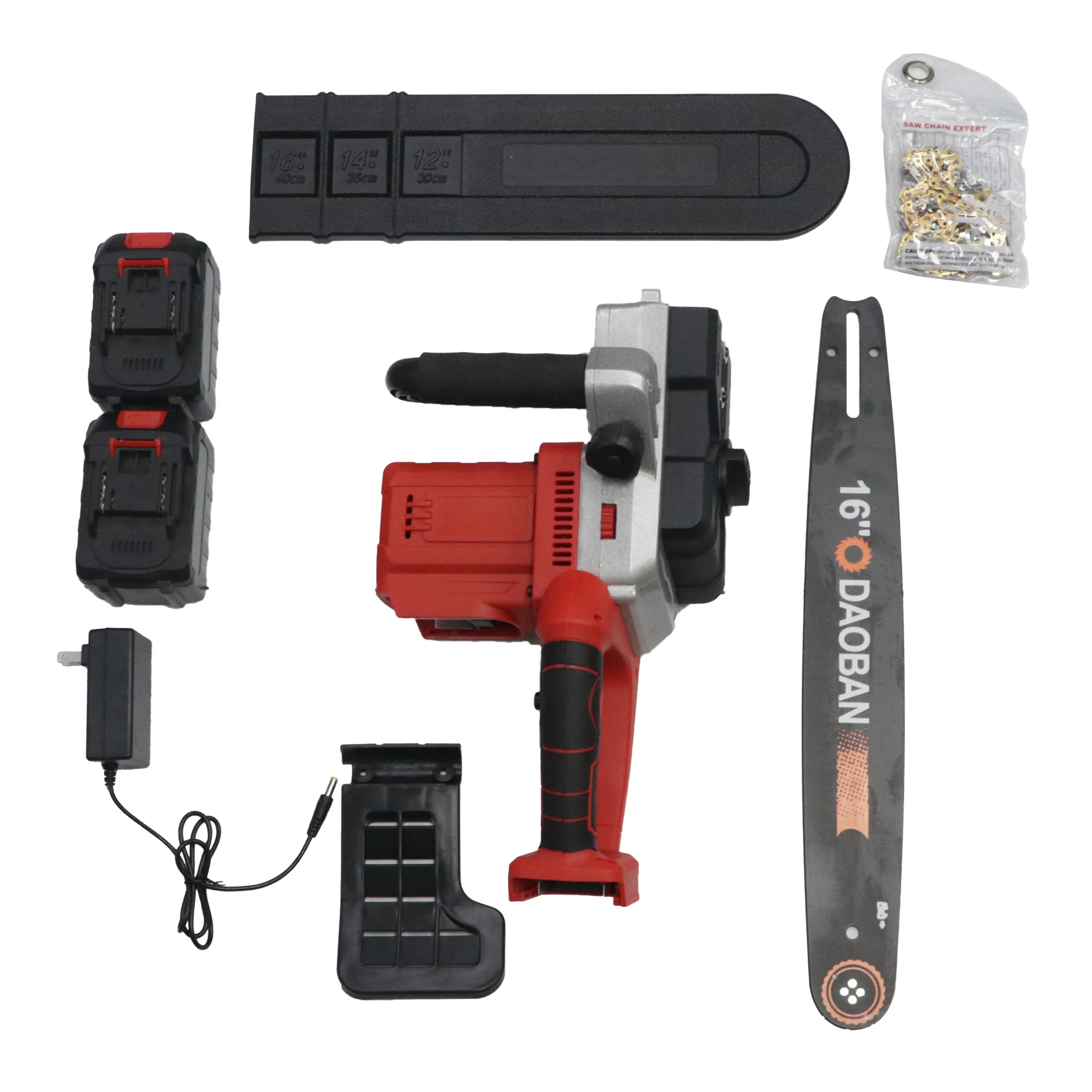 Cordless Chainsaw Great For Tree Felling Limbing Pruning and Firewood Cordless Electric  with 2 Rechargeable Batteriesncordless