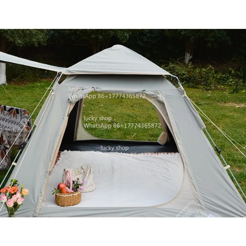 Tent Outdoor Thickened Rainproof Portable Folding Simple Tent