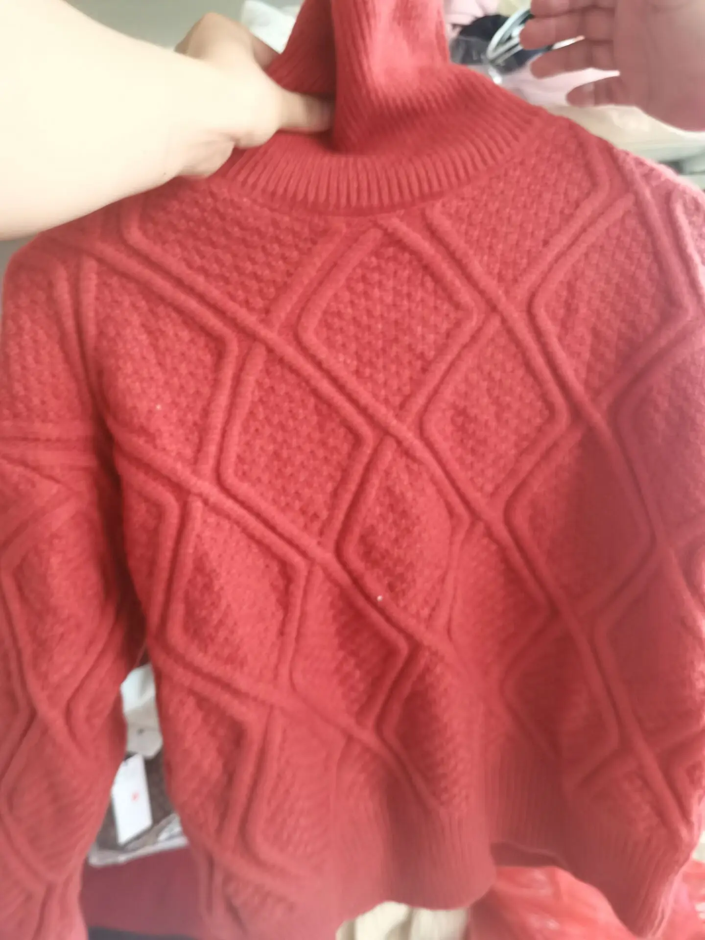 

Unique Knitted Sweater Commute Sle Loose Fit Long Sve round Ne Single Button Closure Color Autumn Season Women's...