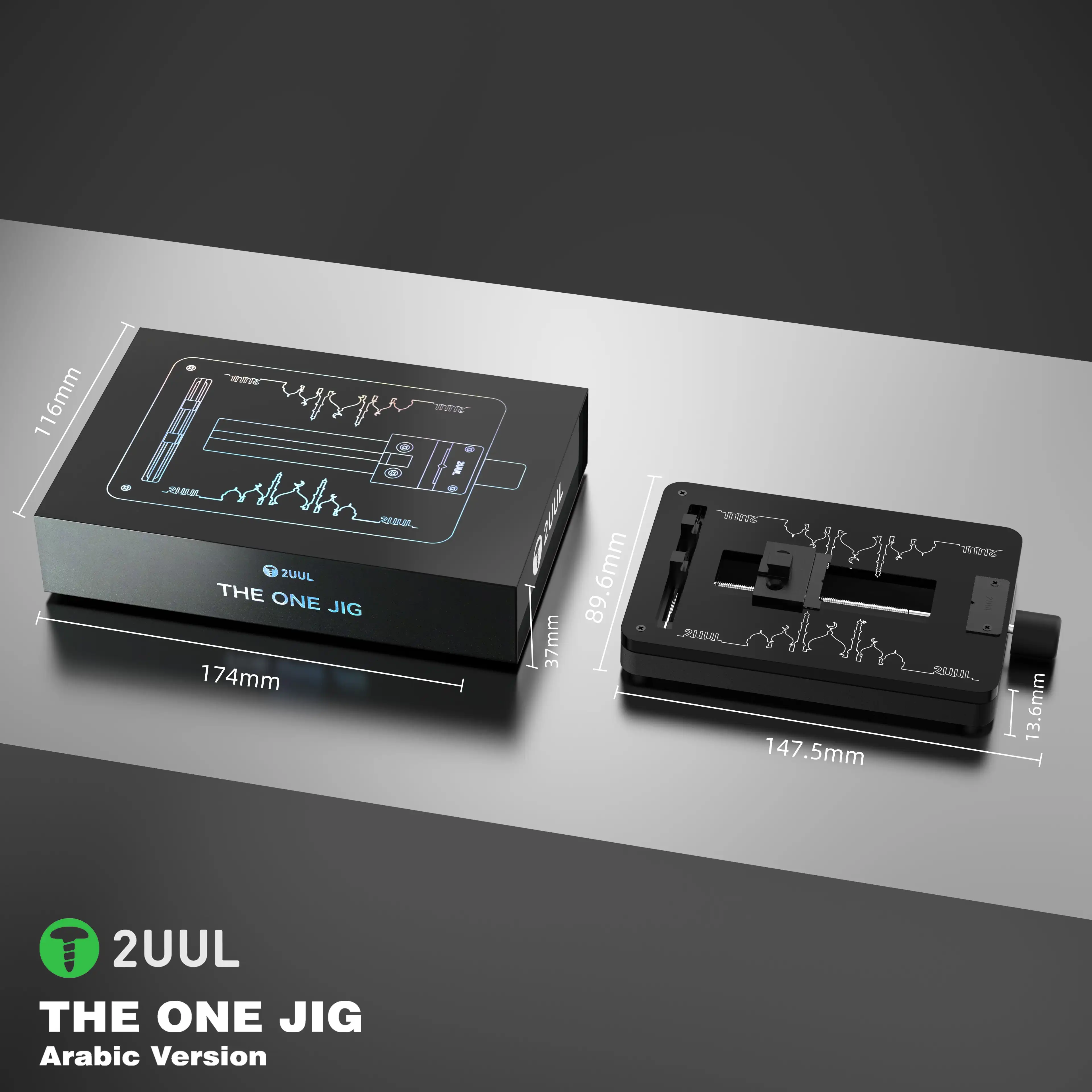 2UUL BH08 The One Jig - Professional Smartphone Repair Tool for iPhone Samsung Huawei | Motherboard Chip Alignm