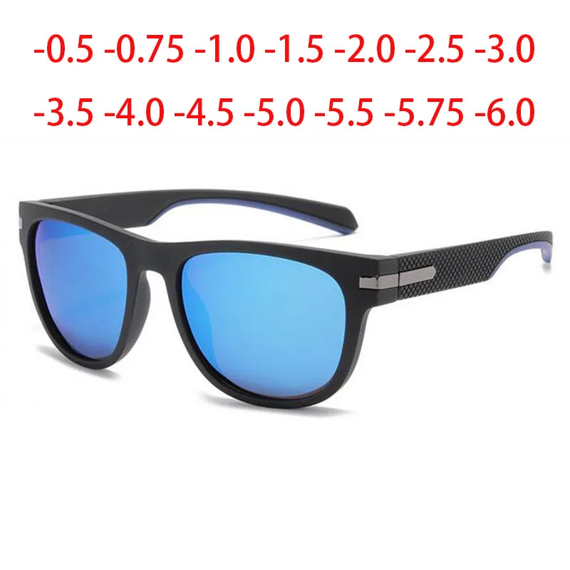 

Outdoor Driving Oval Myopia Sunglasses Polarized Ultraviolet-proof Anti-glare Prescription Sunglasses 0 -0.5 -0.75 To -6.0