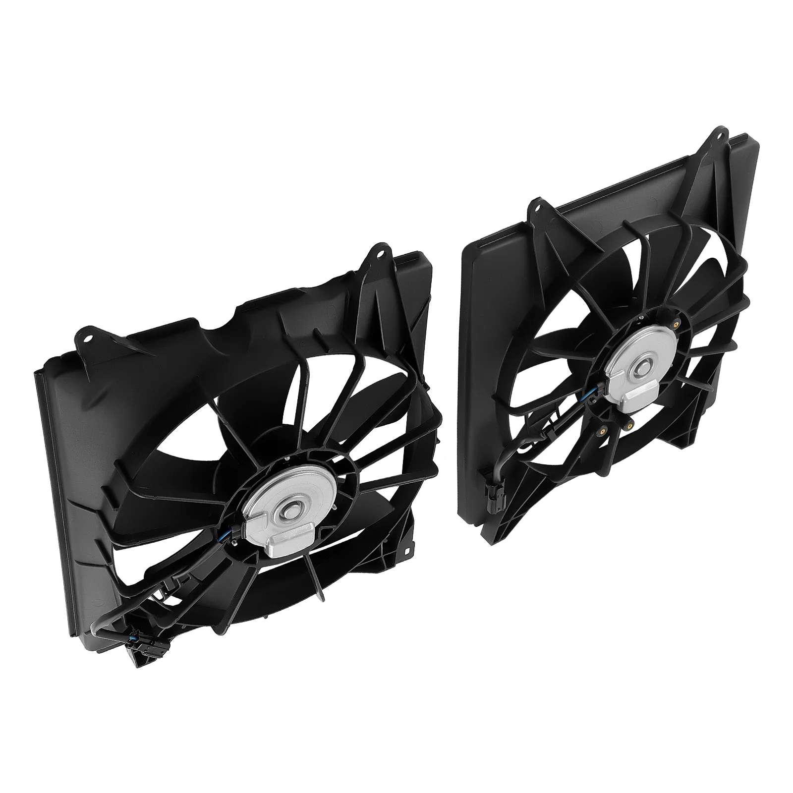 

AC Radiator Cooling Fan w/ Blade Motor & Shroud Set For Honda Accord 2013-2017