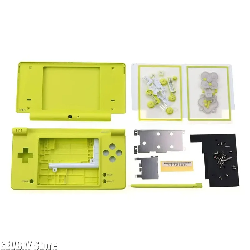 Full Housing Shell Case with Button & Screw Set Replacement Compatible For NDSi Game Console