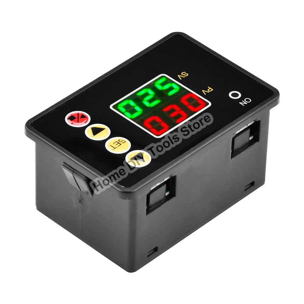 T2310 AC 110-220V DC 12V 24V  LED Digital Time Controller Countdown Timer On/Off Switch Delay Timer Relay Module with Buzzer