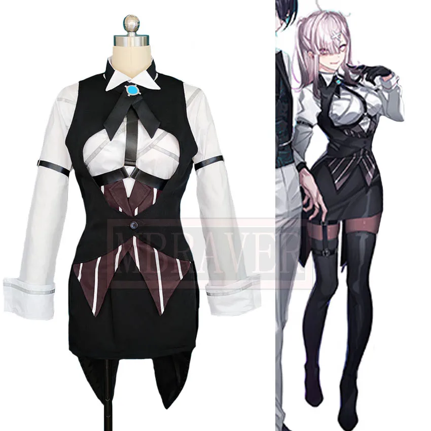 

Vtuber YouTuber Sukoya Kana Uniform Cosplay Costume Halloween Party Custom Made Any Size