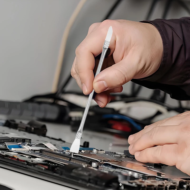 

Набор инструментов 8-в-1 из нержавеющей стали 304 – идеально подходит для ремонта электроники и разборки изогнутых экранов