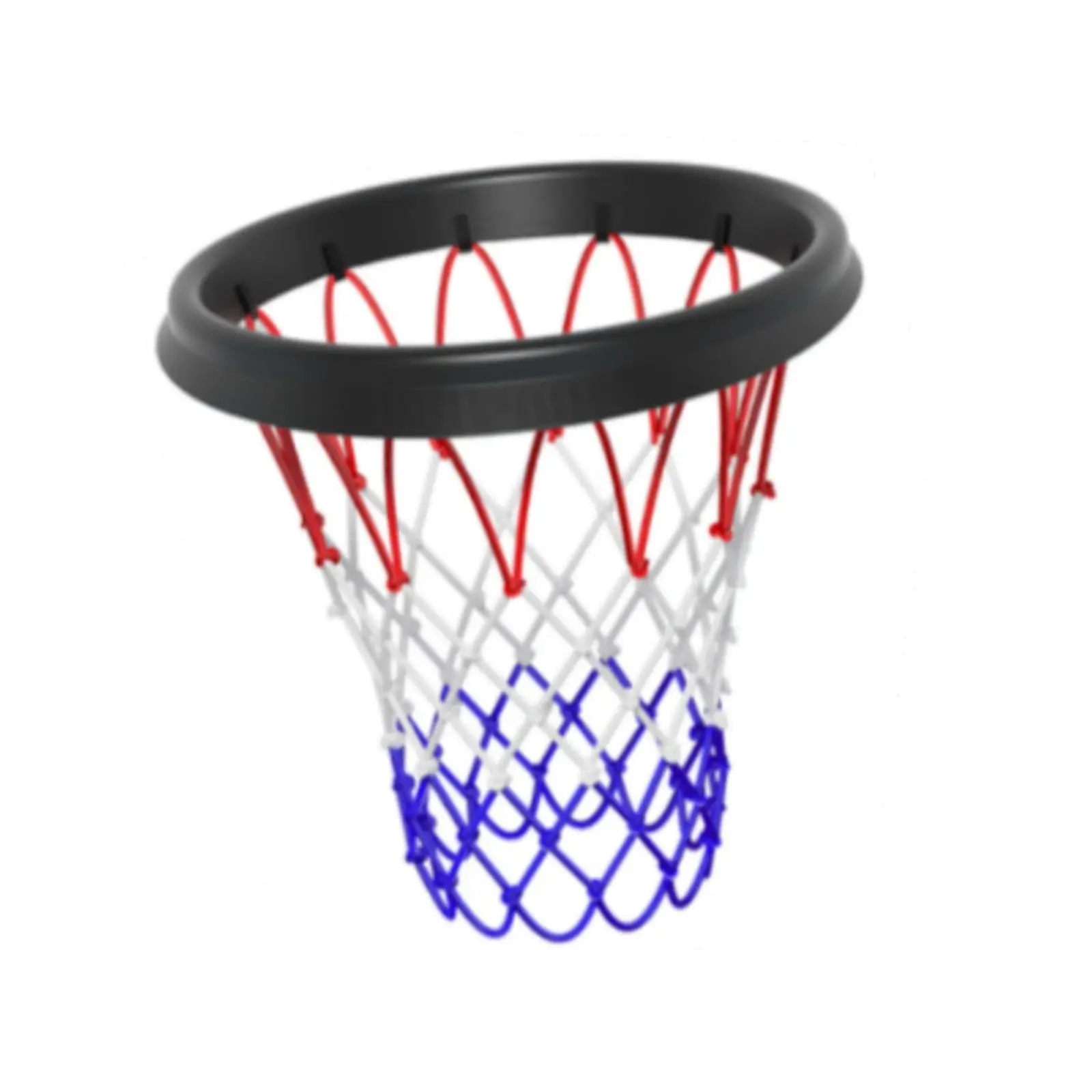 Basketball Hoop Net Braided Rope Portable Professional Heavy Duty Thickened Hanging Outdoor Basketball Net Frame Basket Rim Net