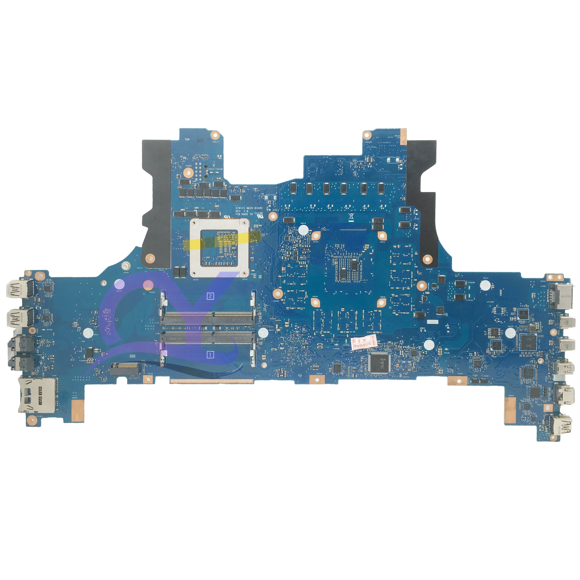 G701vi Moederbord Voor Asus G701vik G701 G 701V Laptop Moederbord Met I7-6820H I7-7820H Gtx1080/V 8G 100% Test Goed