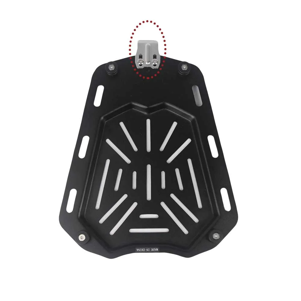 Universele Motorfiets Achterste Bagage Top Case Staartdoos Basisplaat Quick Release Haak Montage Beugel Moto Accessoires