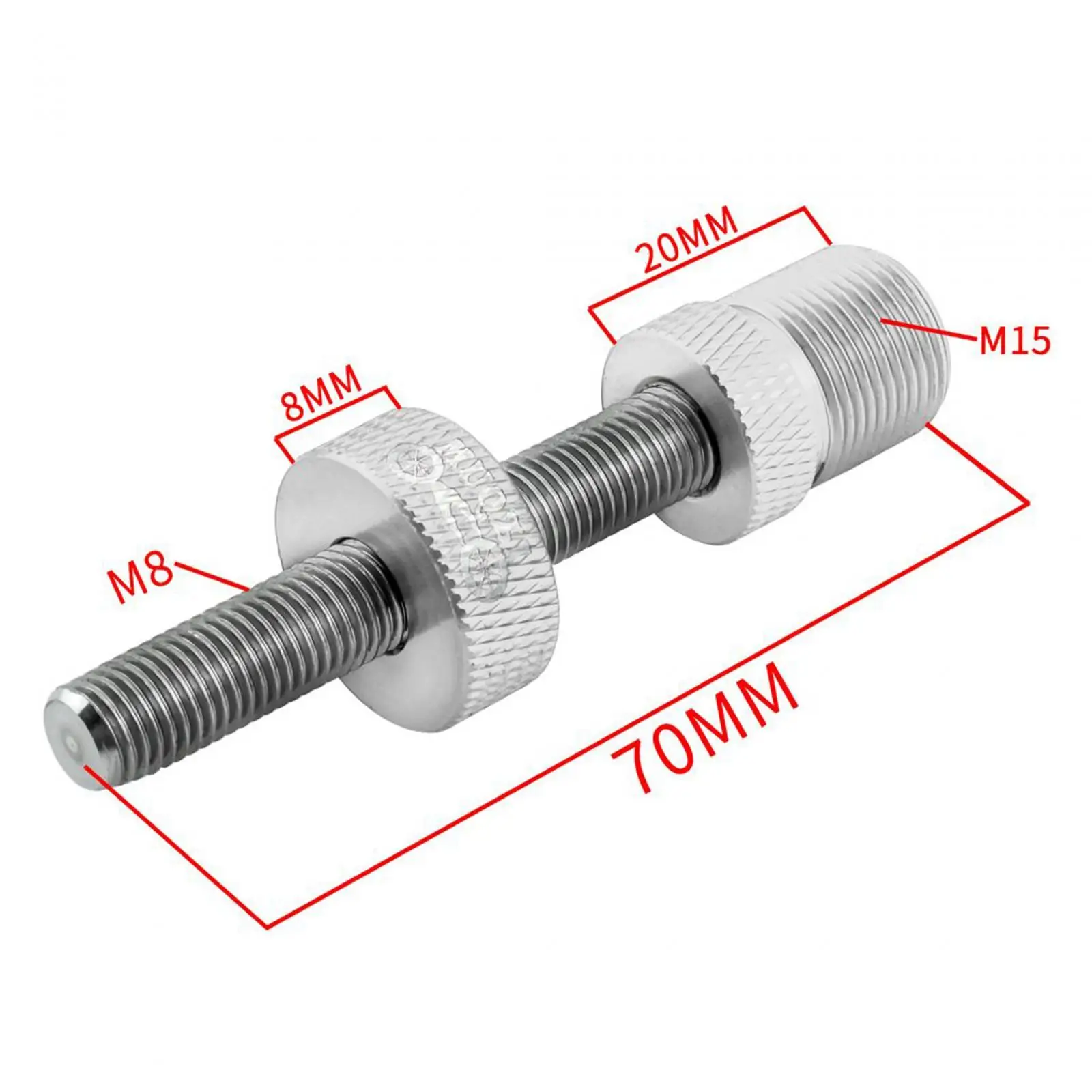 Bicycle Column Accessories Crank Removal Disassembly Tool Aluminum Stainless Steel for Mountain Bike Service